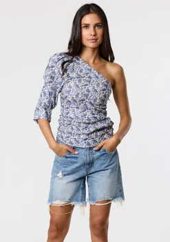 Remain - Cassie Top (Seaside Floral) FINAL SALE