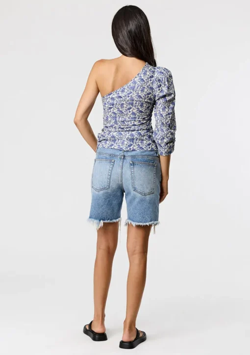Remain - Cassie Top (Seaside Floral) FINAL SALE