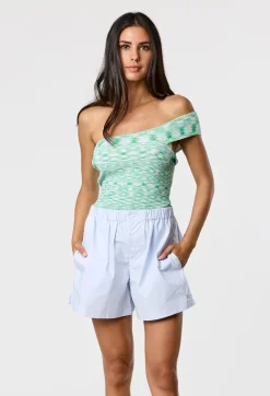Remain - KEYA TOP (LIME STATIC)
