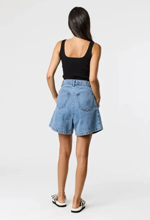 Remain - PAYTON SHORT (BLUE) FINAL SALE