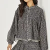 Remain - Sylvie Shirt (Navy Paisley) FINAL SALE