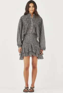 Remain - Sylvie Shirt (Navy Paisley) FINAL SALE
