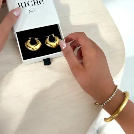 Women Riche Paris Femme RICHÉ PARIS FEMME - JOAN GOLD EARRING