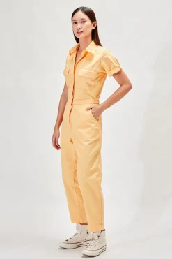 Women Rue Stiic - Bentēji Worksuit (Apricot)