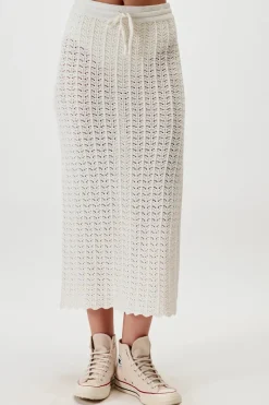 Rue Stiic - Eliza Knit Skirt (White)