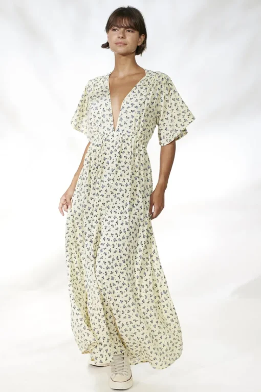 Rue Stiic - Ellis Maxi Dress (Ditsy Allure Flora)