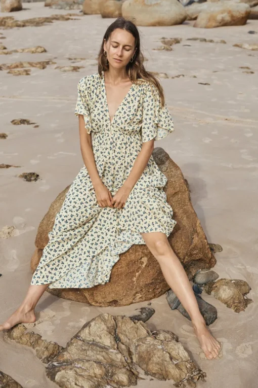 Rue Stiic - Ellis Maxi Dress (Ditsy Allure Flora)