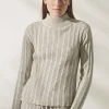 Women Rue Stiic - Henley Knit (Warm Grey)