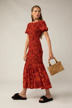 Women Rue Stiic - ISABELLA MAXI DRESS (DAMASK FLORAL)
