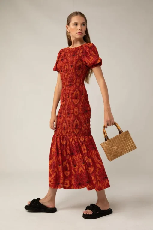Women Rue Stiic - ISABELLA MAXI DRESS (DAMASK FLORAL)
