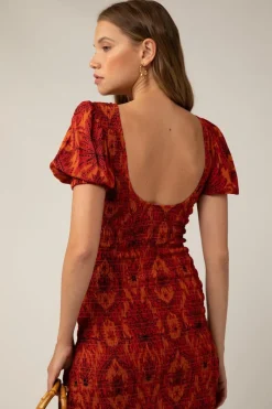 Women Rue Stiic - ISABELLA MAXI DRESS (DAMASK FLORAL)