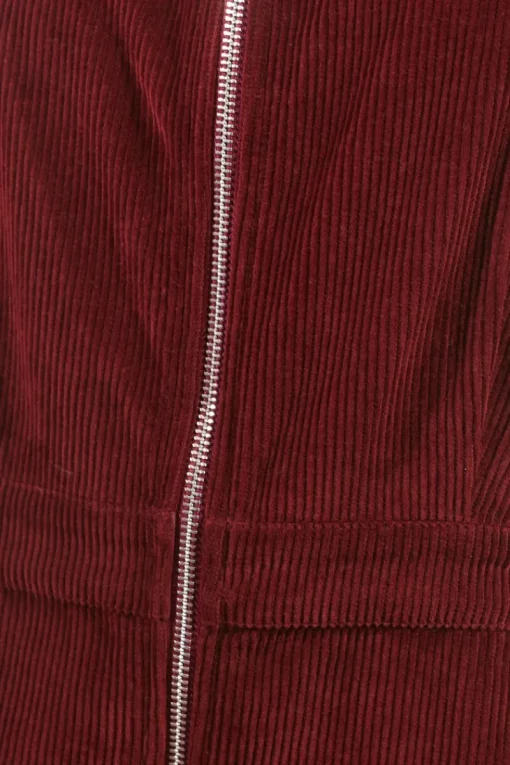 Women Rue Stiic - Jayda Overall (Maroon Red)