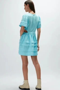 Rue Stiic - Julie Mini Dress (Aqua)