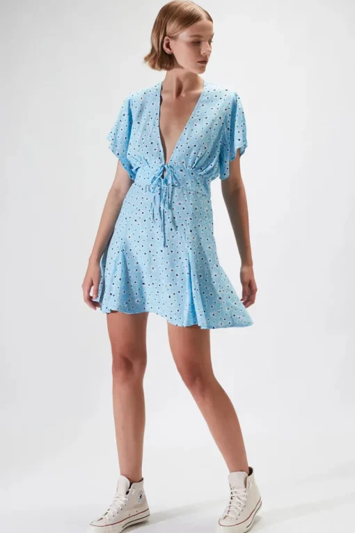 Rue Stiic - Leslie Mini Dress (Wildflower Floral)