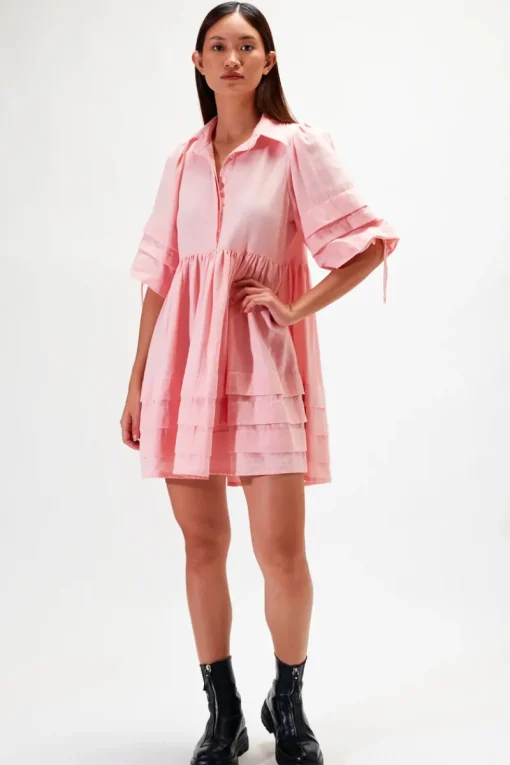 Rue Stiic - Lila Mini Dress (Blush Rose)