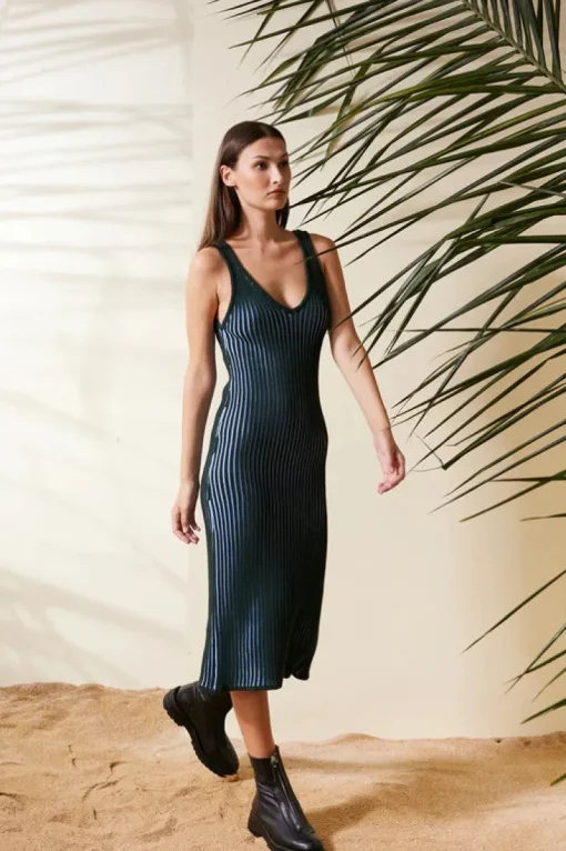 Rue Stiic - Molly Knit Dress (Teal Sky Blue)