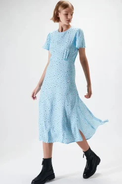 Rue Stiic - Sofia Split Dress (Wildflower Floral)