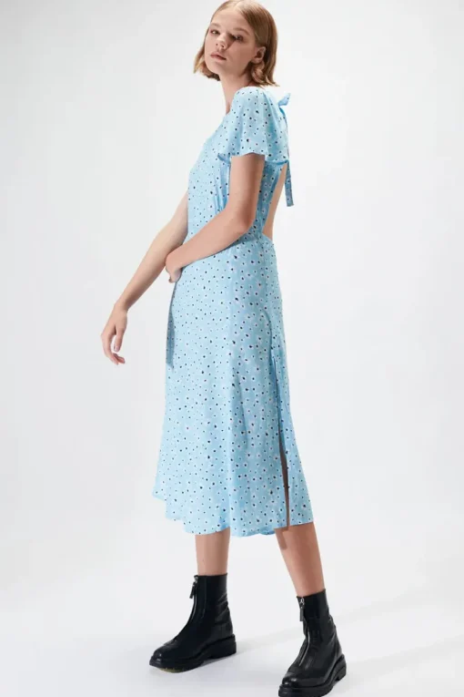 Rue Stiic - Sofia Split Dress (Wildflower Floral)