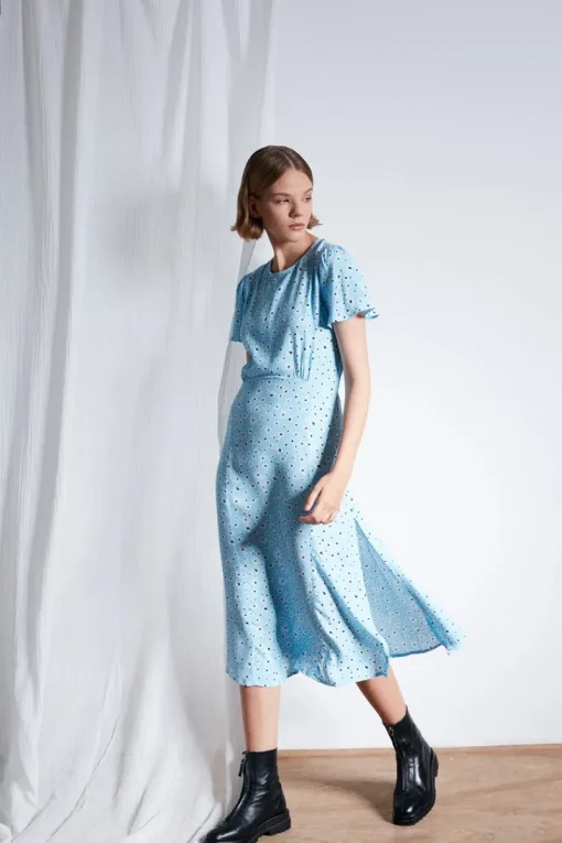 Rue Stiic - Sofia Split Dress (Wildflower Floral)