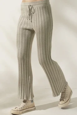 Women Rue Stiic - Zahara Knit Pant (Warm Grey)