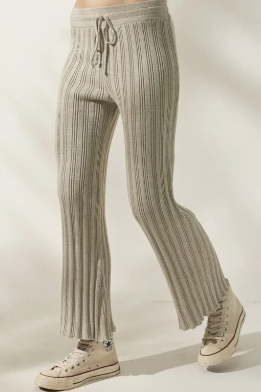 Women Rue Stiic - Zahara Knit Pant (Warm Grey)