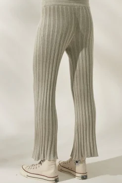 Women Rue Stiic - Zahara Knit Pant (Warm Grey)