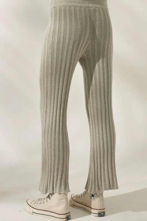 Women Rue Stiic - Zahara Knit Pant (Warm Grey)