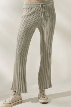 Women Rue Stiic - Zahara Knit Pant (Warm Grey)