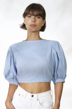 Rue Stiic - Zora Top (Blue Dust)