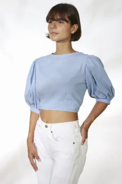 Rue Stiic - Zora Top (Blue Dust)
