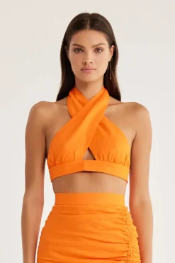 Women Rumer - Enigma Crop (Orange)