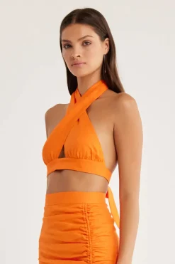 Women Rumer - Enigma Crop (Orange)