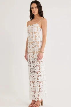 Rumer - Remi Maxi Dress (White)