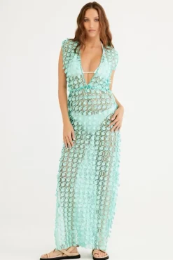 Women Rumer - RIVA KAFTAN (MINT)