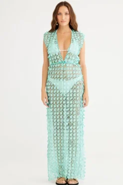 Women Rumer - RIVA KAFTAN (MINT)