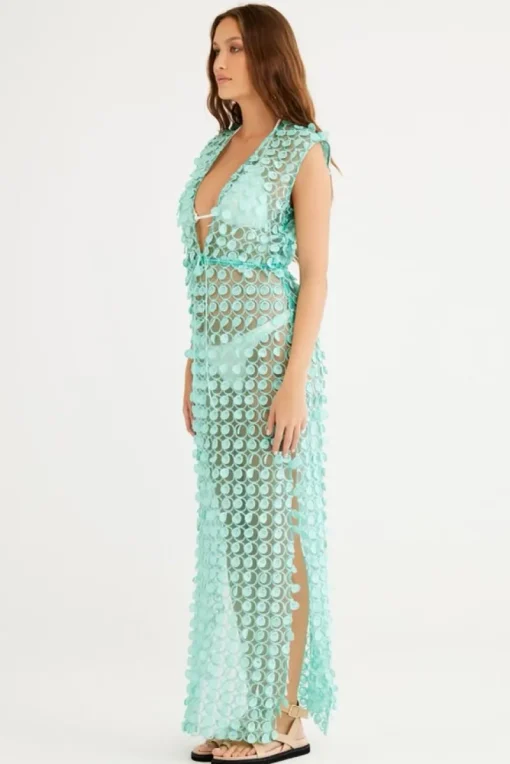 Women Rumer - RIVA KAFTAN (MINT)