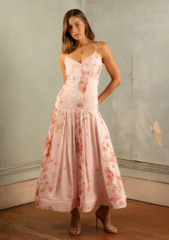 Saint Armont - Lila Maxi Dress (Vous Etes Belle Print)