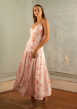 Saint Armont - Lila Maxi Dress (Vous Etes Belle Print)