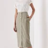 Saints The Label - Balwyn Linen Tee (White)