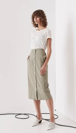 Women Saints The Label - Brunswick Skirt (Sage)