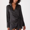 San Sloane - AGATA MINI DRESS (BLACK)