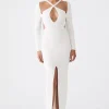 San Sloane - Amalia Midi Dress (Ivory)