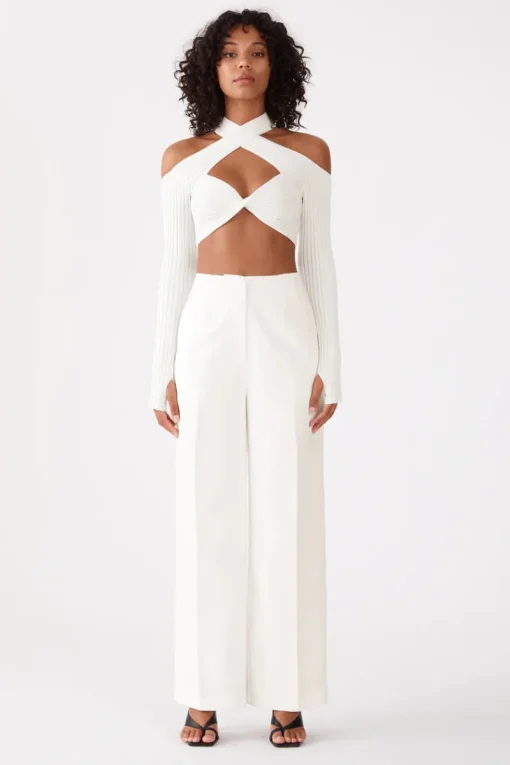 Women San Sloane - MARCELLA PANT (IVORY)