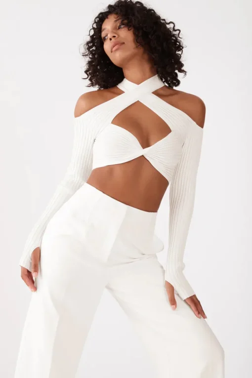 Women San Sloane - MARCELLA PANT (IVORY)