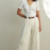 Sancia - The Marla Pants (Seashell)