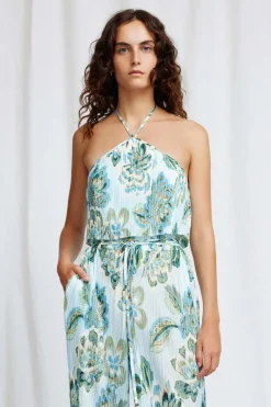 Significant Other SIGNIFCANT OTHER - LORI TOP (AZURE TAPESTRY)