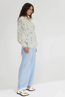 Significant Other - Acadia Shirt (Illustration Floral) FINAL SALE