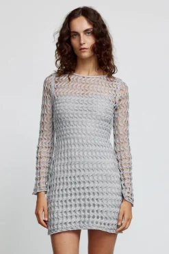 Significant Other - ADLEY MINI DRESS (SILVER)
