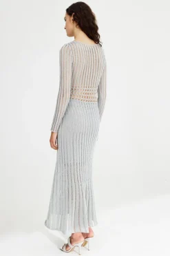 Significant Other - ADLEY MAXI DRESS (SILVER)
