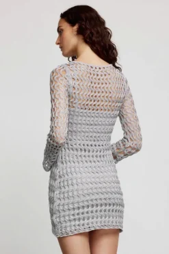 Significant Other - ADLEY MINI DRESS (SILVER)